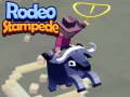 Jeu Débandade de rodéo  en ligne