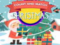Jeu Comptez et associez Noël  en ligne