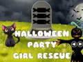Jeu Sauvetage d'une fille à la fête d'Halloween  en ligne