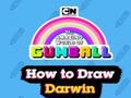 Jeu Le monde incroyable de Gumball Comment dessiner Darwin  en ligne