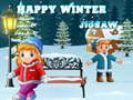 Jeu Joyeux puzzle d'hiver  en ligne