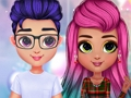 Jeu Fête de Noël des filles arc-en-ciel  en ligne