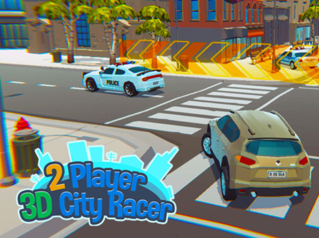 Jeu Course de ville 3D à 2 joueurs  en ligne