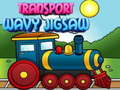 Jeu Puzzle ondulé de transport  en ligne