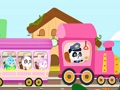 Jeu Chauffeur de train bébé panda  en ligne