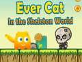 Jeu EverCat dans le monde des squelettes  en ligne