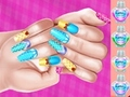 Jeu Elsa Princesse Thème Nail Art Diy  en ligne