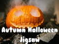 Jeu Puzzle Halloween d'automne  en ligne