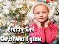 Jeu Puzzle de Noël jolie fille  en ligne
