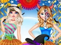 Jeu Soeur Princesse Trick Or Treat  en ligne
