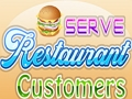 Jeu Servir les clients du restaurant  en ligne