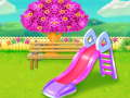 Jeu Nettoyage du jardin du parc pour enfants  en ligne