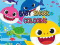 Jeu Coloriage bébé requin  en ligne