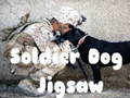 Jeu Puzzle chien soldat  en ligne