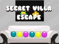 Jeu Escapade dans une villa secrète  en ligne