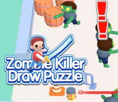 Jeu Puzzle de dessin de tueur de zombies  en ligne