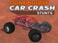 Jeu Cascades d'accident de voiture en buggy dans les dunes  en ligne