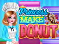 Jeu La princesse prépare des beignets  en ligne