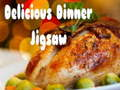 Jeu Délicieux puzzle de dîner  en ligne