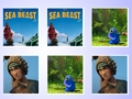 Jeu Match de carte mémoire The Sea Beast  en ligne