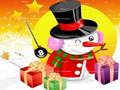 Jeu Puzzle de personnages vectoriels de Noël  en ligne
