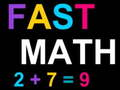 Jeu Mathématiques rapides  en ligne