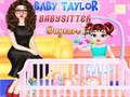 Jeu Garderie Baby-Sitter Baby Taylor  en ligne