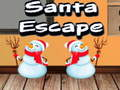 Jeu Escapade du Père Noël  en ligne