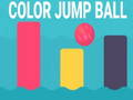 Jeu Sauter la boule de couleur  en ligne