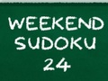 Jeu Sudoku du week-end 24  en ligne