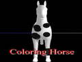 Jeu Cheval à colorier  en ligne