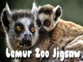 Jeu Puzzle du zoo des lémuriens  en ligne