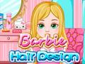 Jeu Conception de cheveux Barbie  en ligne