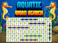 Jeu Recherche de mots aquatiques  en ligne