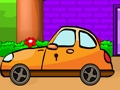 Jeu Évasion de voiture orange  en ligne