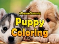 Jeu 4GameGround Chiot Coloriage  en ligne