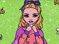 Jeu Paillettes de livre de coloriage de mode  en ligne