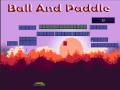 Jeu Balle et pagaie  en ligne