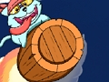 Jeu Capitaine Tonneau Chat  en ligne