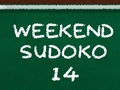 Jeu Sudoku du week-end 14  en ligne