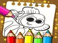 Jeu Livre de couleurs Le Monde de Nemo  en ligne