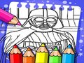 Jeu Livre de coloriage Dark Vador  en ligne
