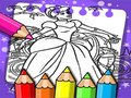 Jeu Livre de couleurs de Cendrillon  en ligne