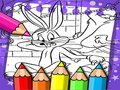 Jeu Livre de coloriage Bugs Bunny  en ligne