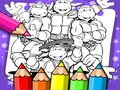 Jeu Livre de coloriage tortue ninja  en ligne