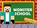 Jeu Herobrine contre Monster School  en ligne