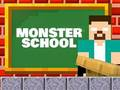 Jeu Monster School : montagnes russes et parkour  en ligne