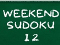 Jeu Sudoku du week-end 12  en ligne