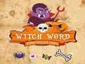 Jeu Jeu de Puzzle Mot de Sorcière Halloween  en ligne