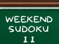 Jeu Sudoku du week-end 11  en ligne